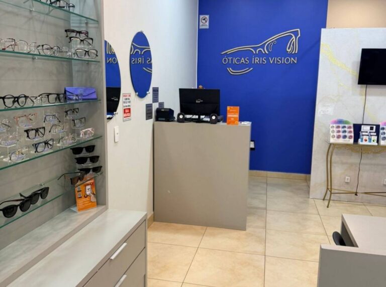 Interior da ótica